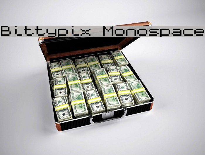 Bittypix Monospace 字体 examples