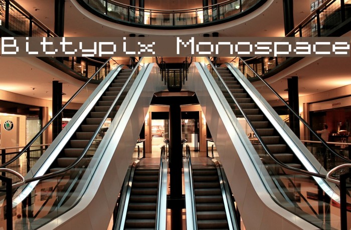Bittypix Monospace 字体 examples