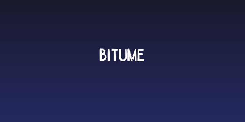 Bitume Social Header