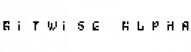 Bitwise Alpha  免费字体下载