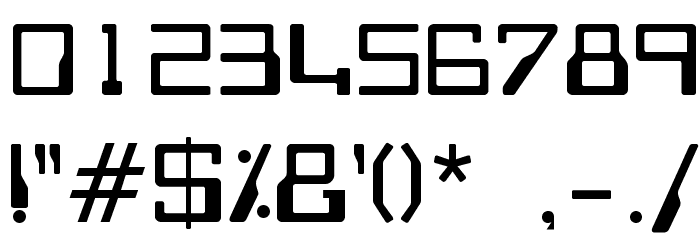 Bitwise Fonte OUTROS PERSONAGENS