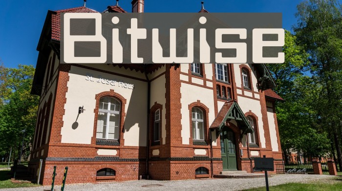 Bitwise Fonte examples