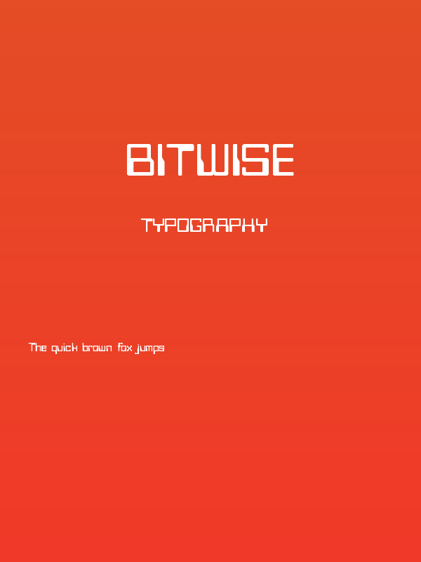 Bitwise Poster