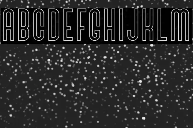 BivoacOutlineDemo-Outline Font examples