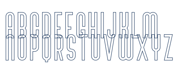 BivoacOutlineDemo-Outline Lowercase