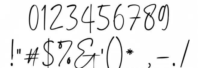 Bixbite Stone Font OTHER CHARS