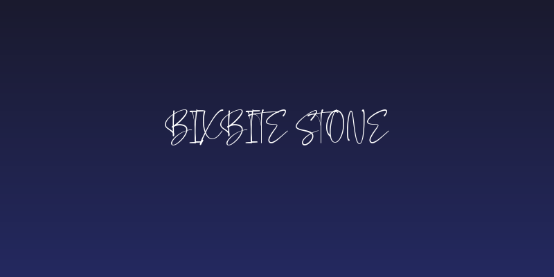 Bixbite Stone Social Header