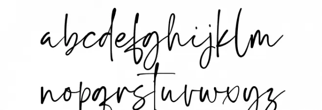 Bixbite Stone Font LOWERCASE