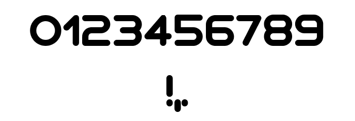 Biysk Bold Font OTHER CHARS