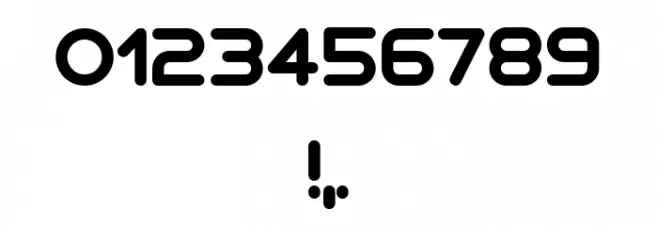 Biysk Bold Font OTHER CHARS