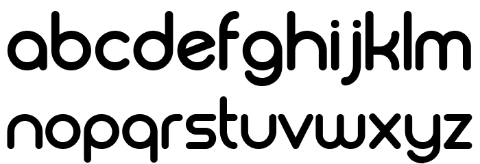 Biysk Bold Font LOWERCASE