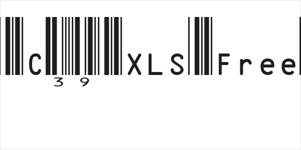 BizFonts C39 XLS Free Version Logo
