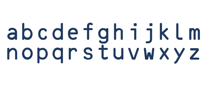 BizFonts C39 XLS Free Version Lowercase