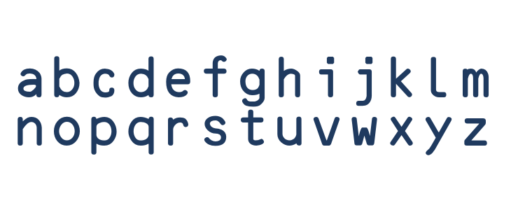 BizFontsC39XLSFreeVersion Lowercase