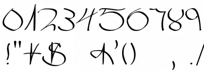 Bizancia Font OTHER CHARS