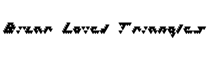 Bizar Loved Triangles  Free Fonts Download