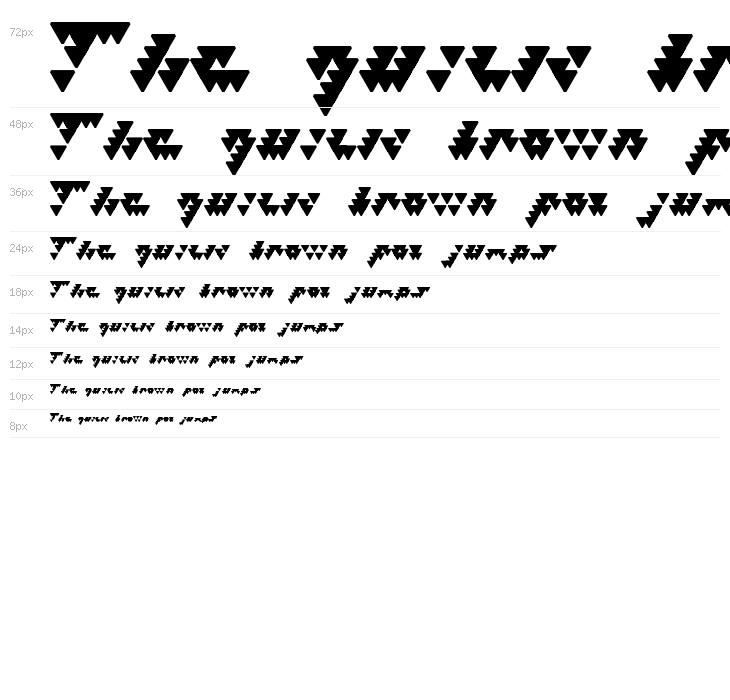 Bizar Loved Triangles Waterfall