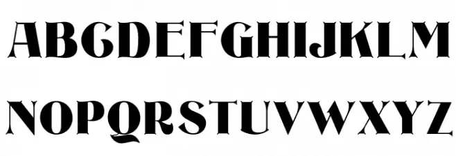 Bizarre Bold Шрифта ВЕРХНИЙ