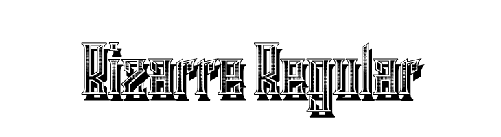 Bizarre Regular  Frei Schriftart Herunterladen