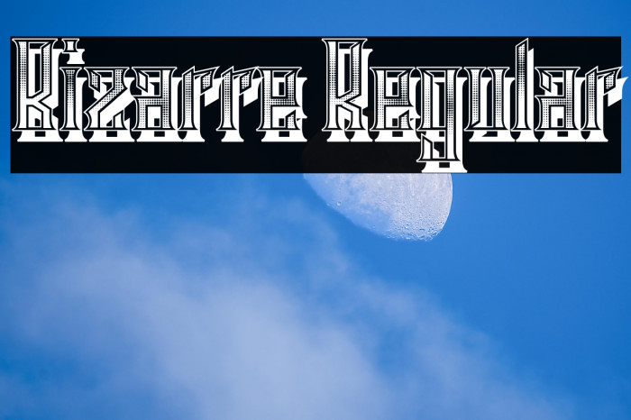 Bizarre Regular Example 1