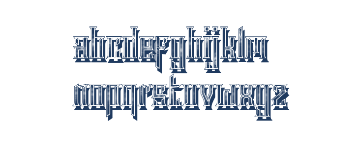 Bizarre Regular Lowercase