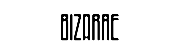 Bizarre  免费字体下载