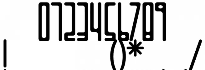 Bizarre Font OTHER CHARS