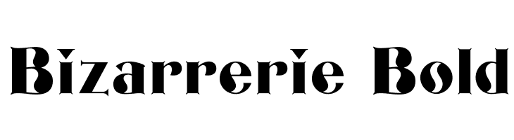 Bizarrerie Bold  Free Fonts Download