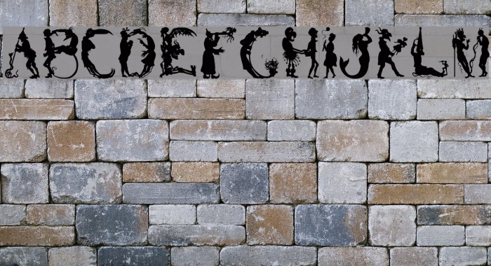 Bizarro Plain Font examples