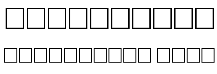 Bizarro Font OTHER CHARS