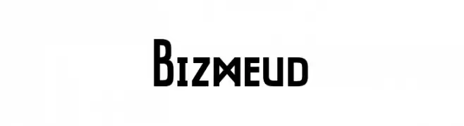 Bizmeud  Frei Schriftart Herunterladen