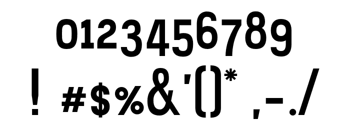 Bizmeud Font OTHER CHARS