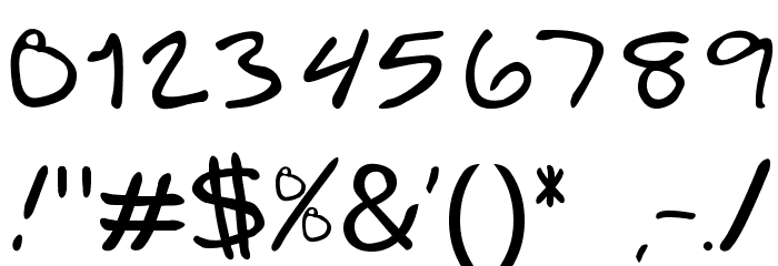 Bizzack Font OTHER CHARS