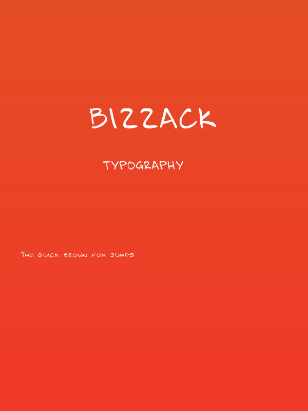 Bizzack Poster