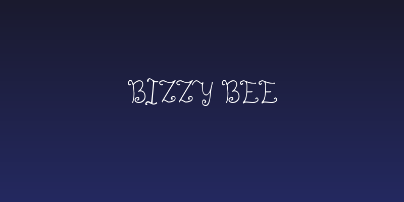 Bizzy Bee Social Header