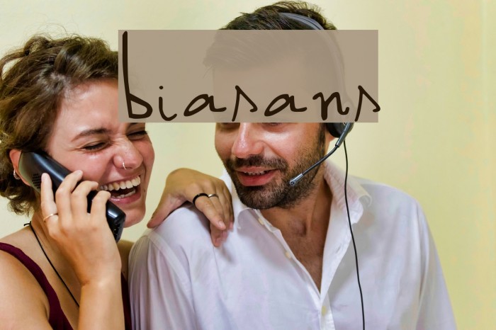 biasans Font examples