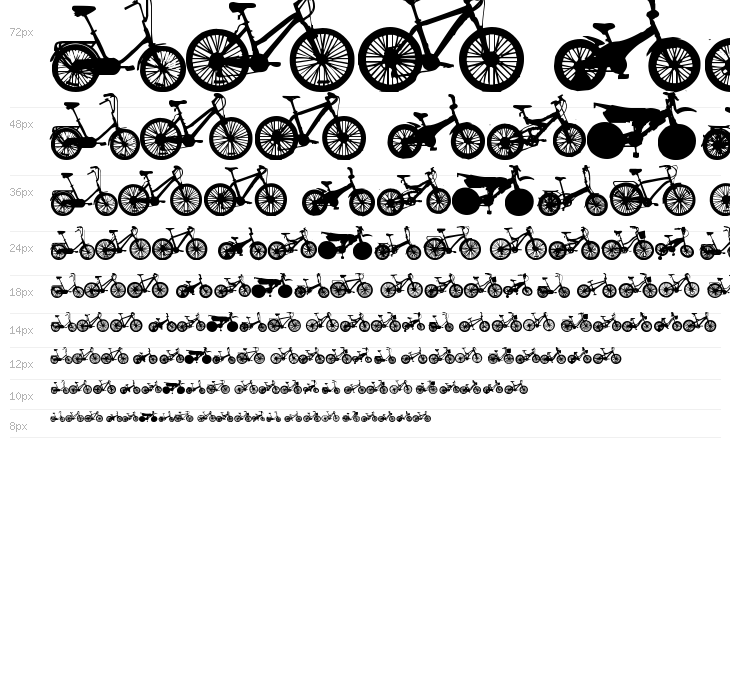 bicycle tfb Waterfall