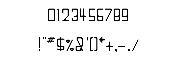 big_head Regular Font OTHER CHARS