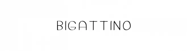 bigattino  Frei Schriftart Herunterladen
