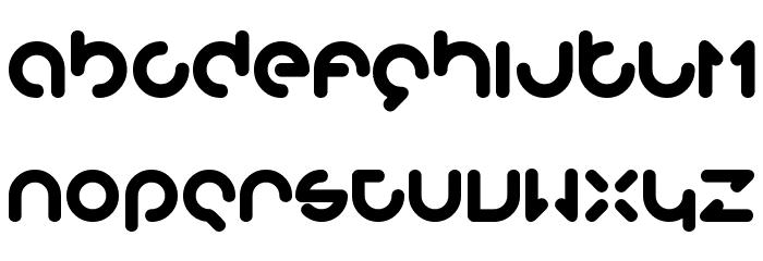 bigup Font LOWERCASE