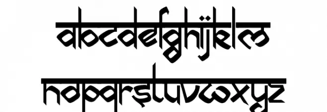 biling mi marathi Regular Fonte MAIÚSCULAS