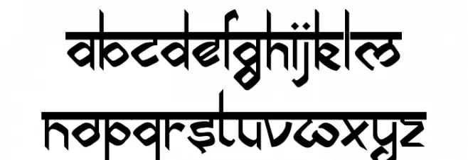 biling mi marathi Regular Schriftart Kleinbuchstaben