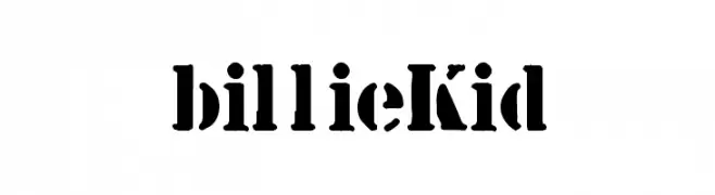 billieKid  Fuentes Gratis Descargar