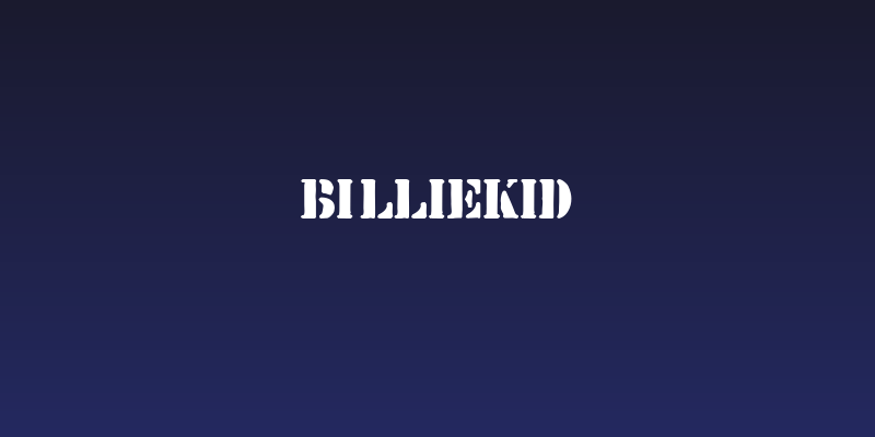 billieKid Social Header