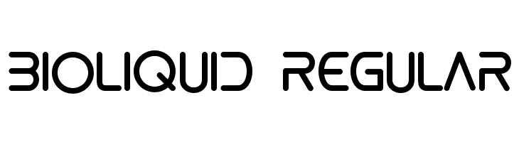 bioliquid Regular  font caratteri gratis