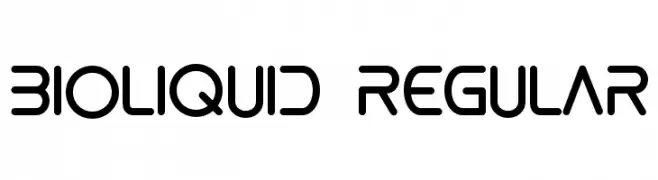 bioliquid Regular  تنزيل الخطوط
