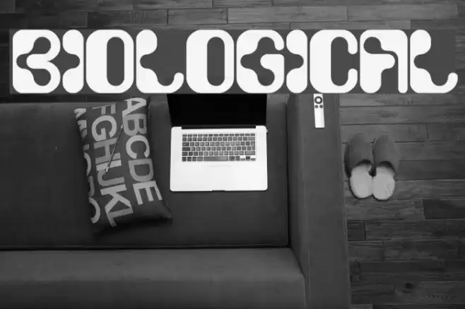 biological Font examples