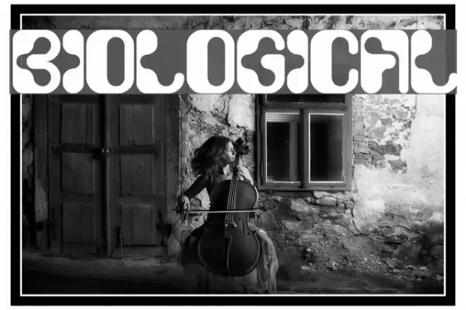 biological Font examples