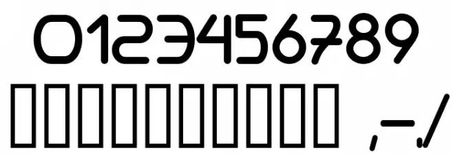 biosolid Regular Font OTHER CHARS