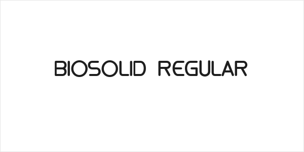 biosolid Regular Logo